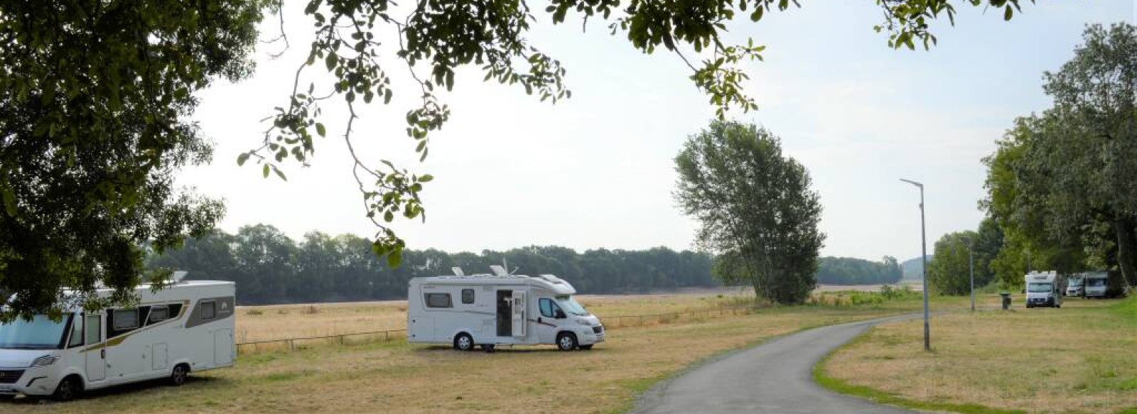 Aire camping-cars de Cunault