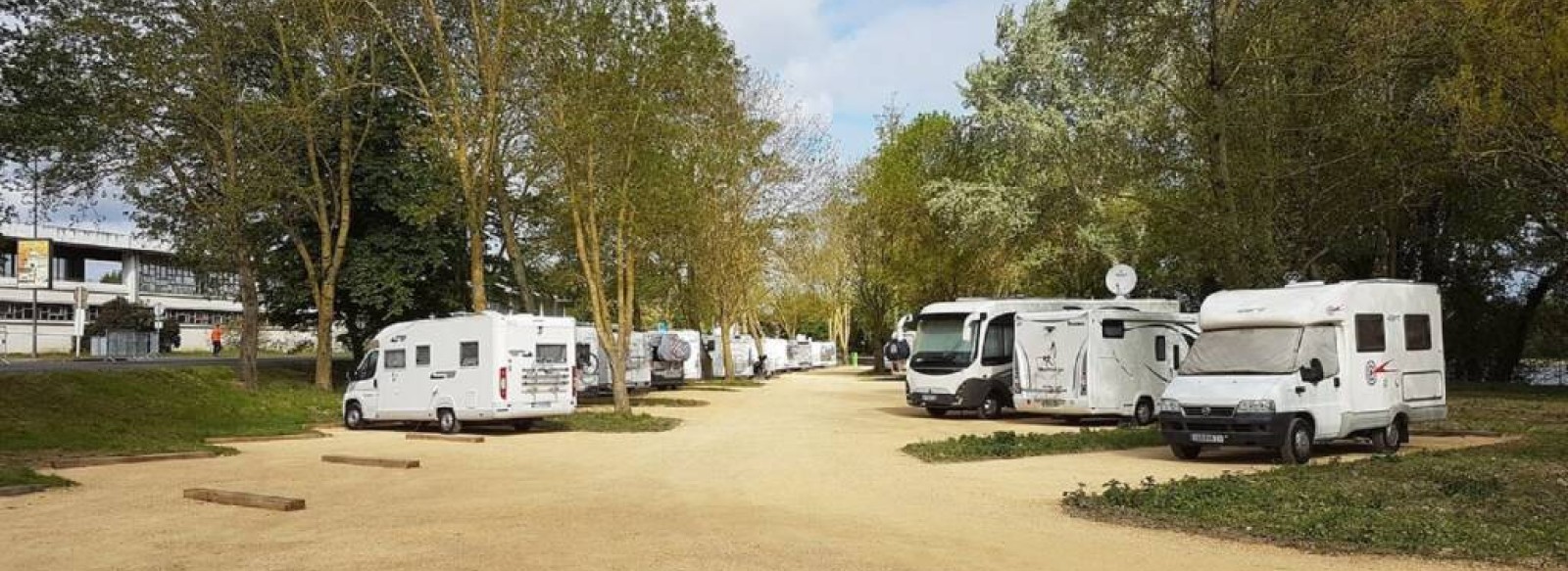 Aire Camping-car Park de Saumur Ile d'Offard