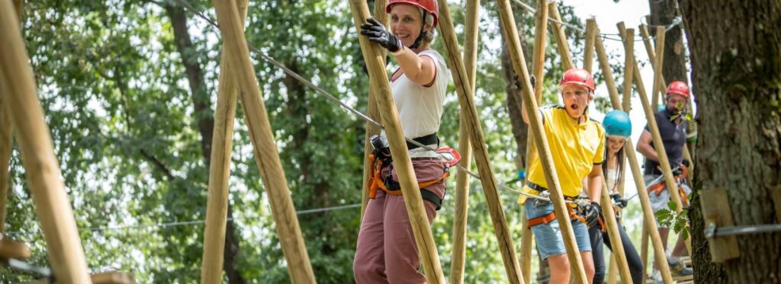 ACCROBRANCHE AU PARC SAUMUR FOREST AVENTURES