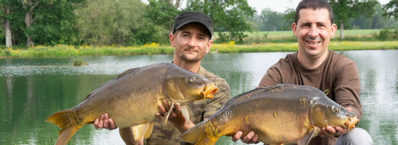 Peche en plan d'eau de 8 hectares