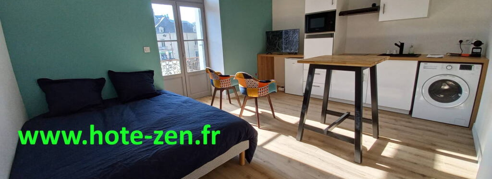 HOTES-ZEN - LE BALCON DE SEGRE CENTRE - STUDIO COSY