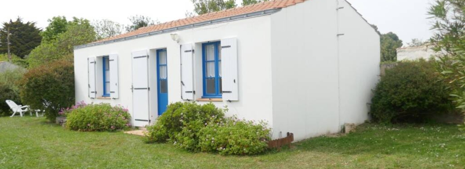 Maison de vacances avec jardin clos a Barbatre sur l'Ile de Noirmoutier