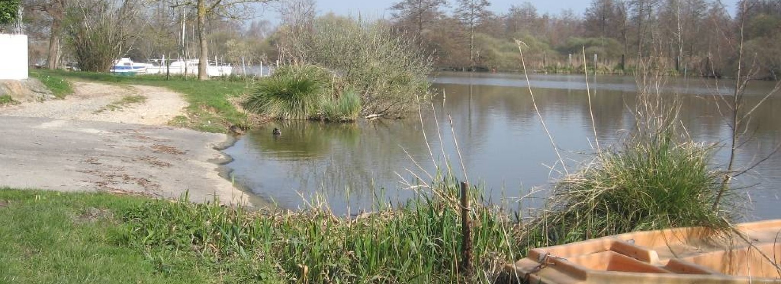 CALE DE MISE A L'EAU LA POUPINIERE