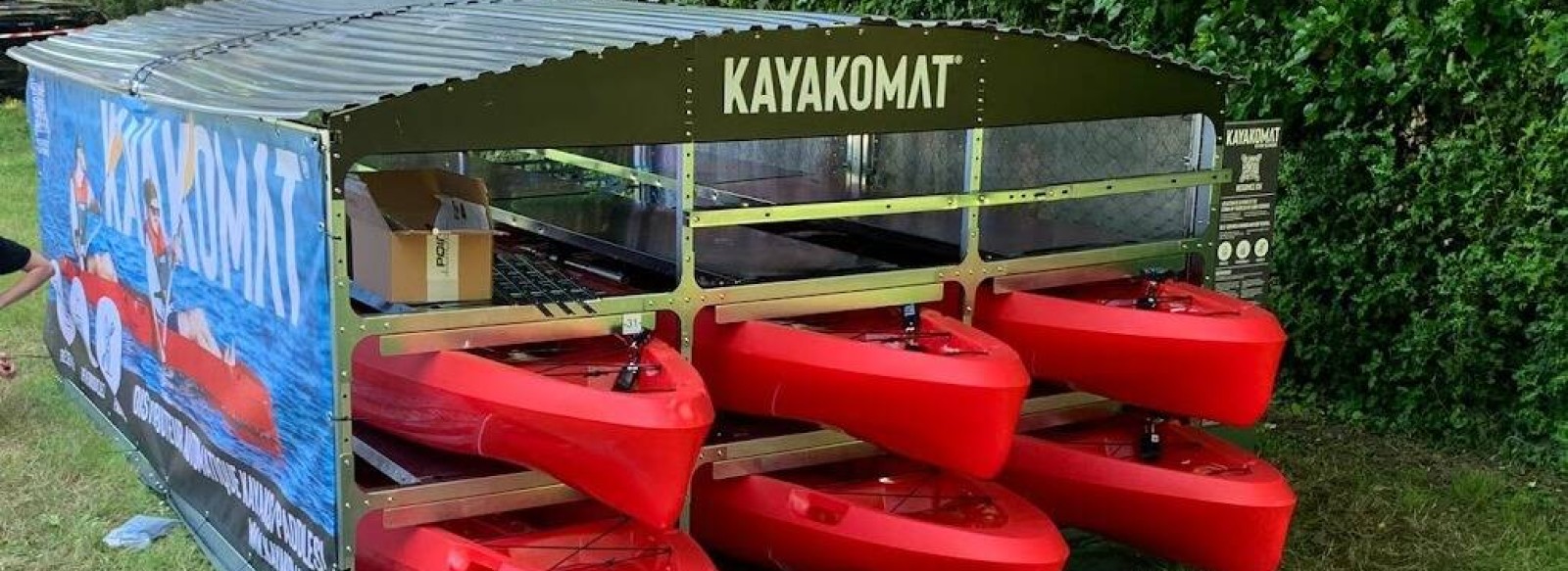Kayak en libre-service - Kayakomat Riaille